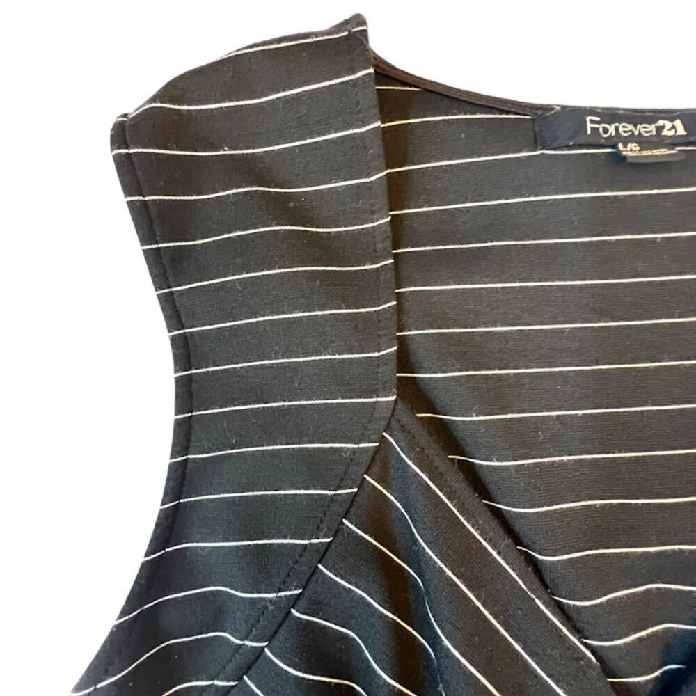 Forever 21 Black Dress Size L - Picture 4 of 6